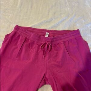 Fuchsia Drawstring Pants